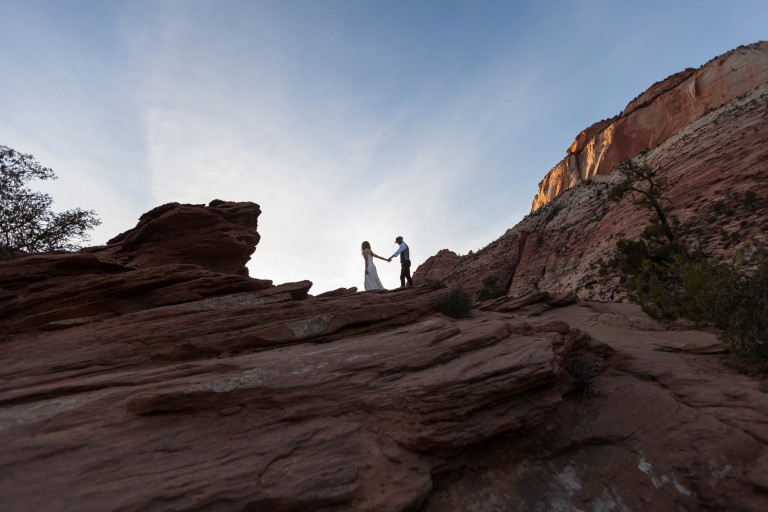 Intimate Zion National Park Wedding | Gina and Bob’s Zion Elopement