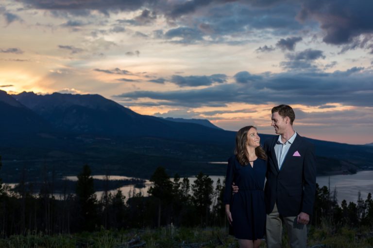 Liz and Jimmy’s Lake Dillon Colorado Engagement | Rocky Mountain PhotoDate