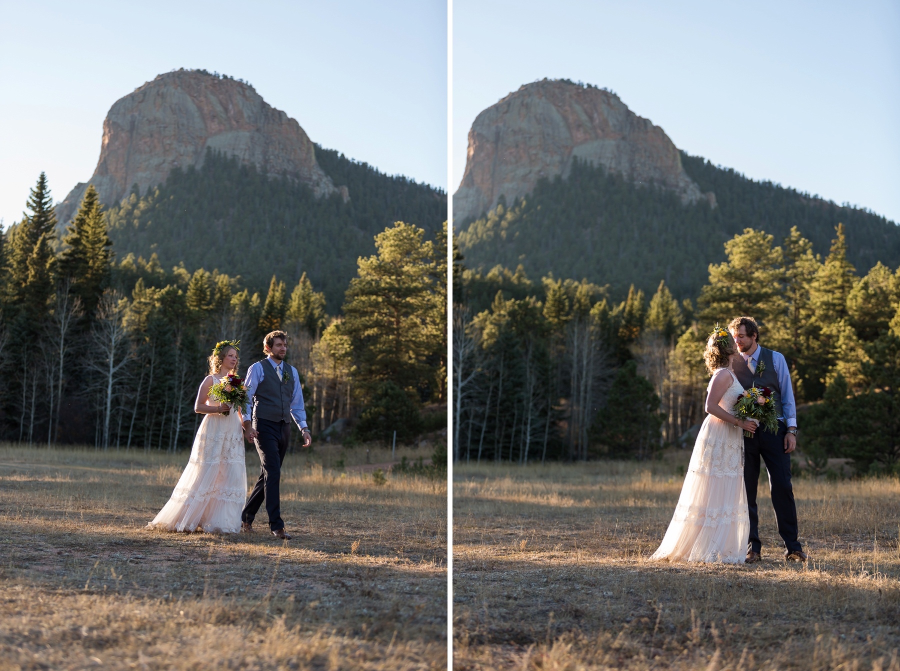 Pine Colorado wedding