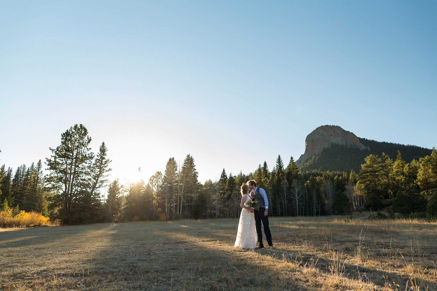 Pine Colorado wedding