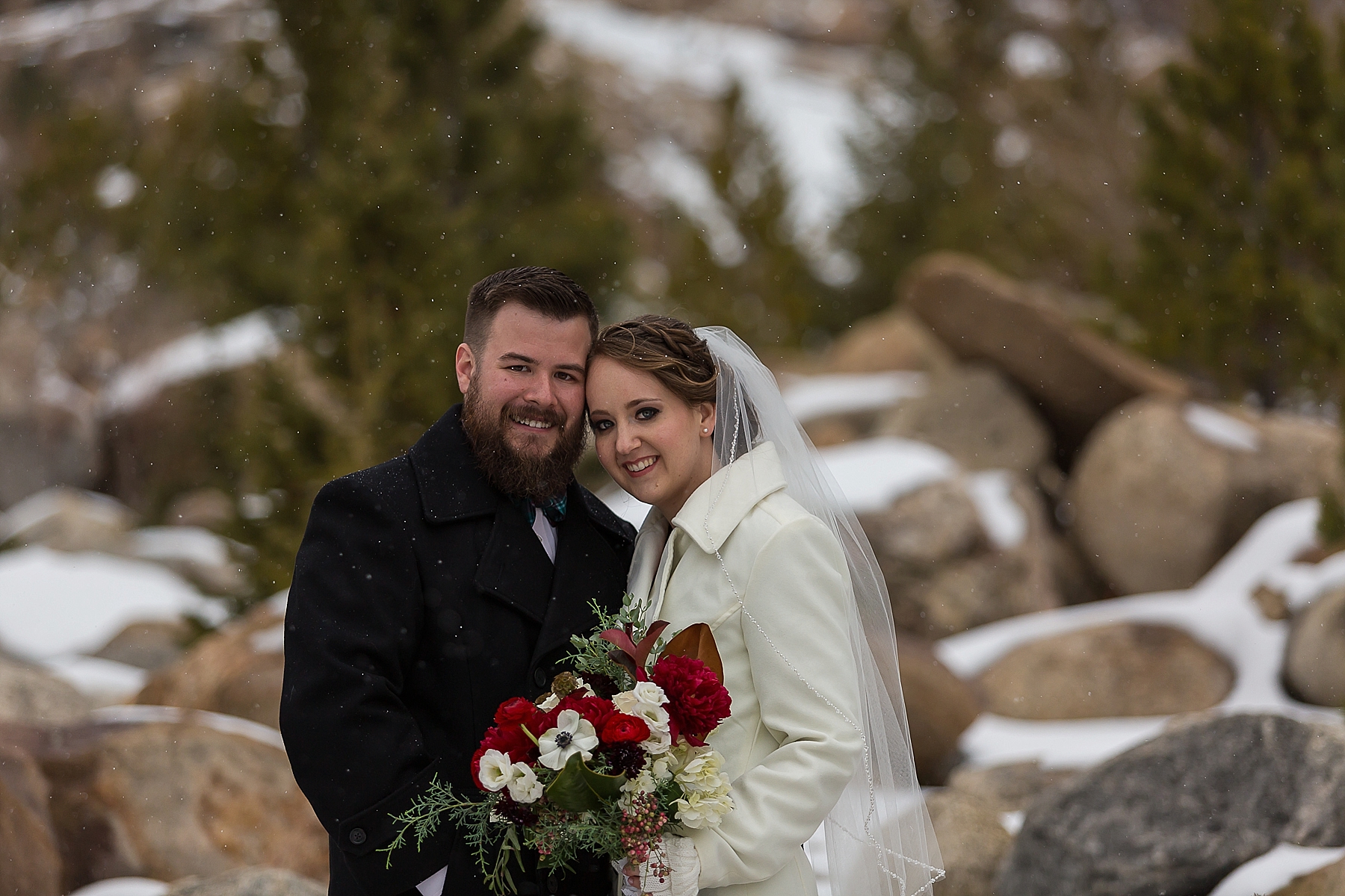 Marys Lake Lodge Winter Wedding