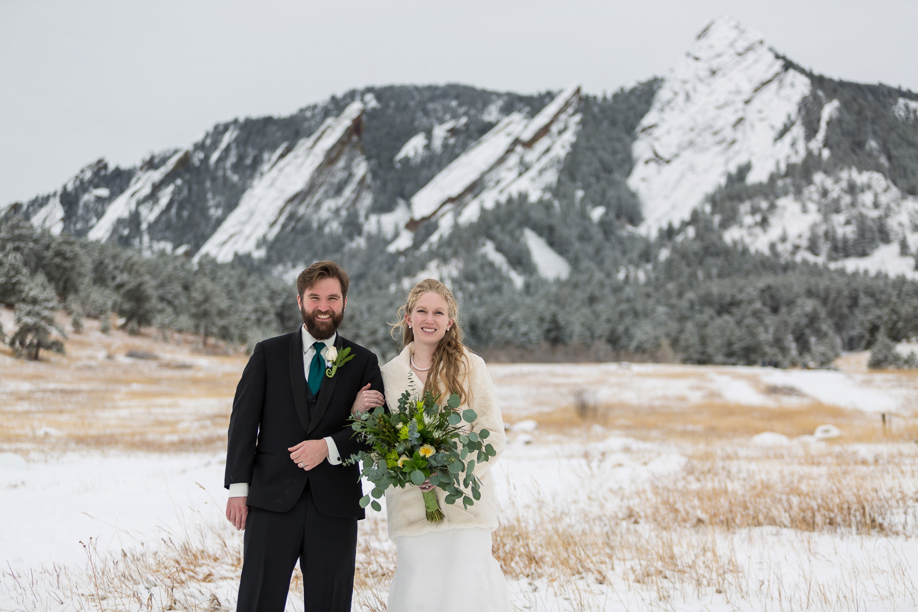 Boulder winter wedding