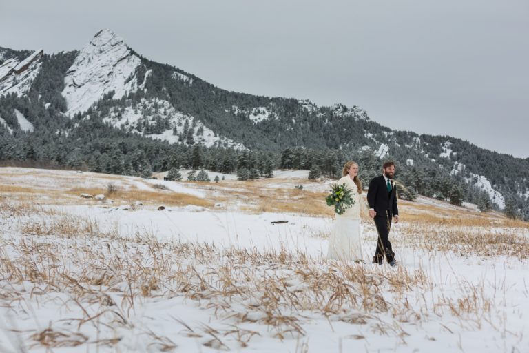 Natalie and Rick’s Boulder Winter Wedding | Rembrant Yard
