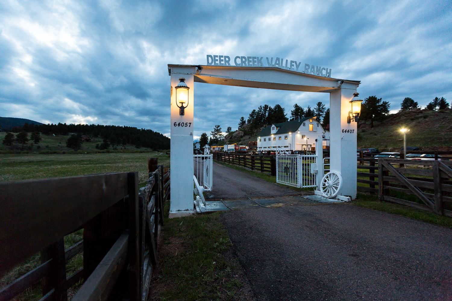 Deer Creek Valley Ranch Wedding Reception at the Barn
