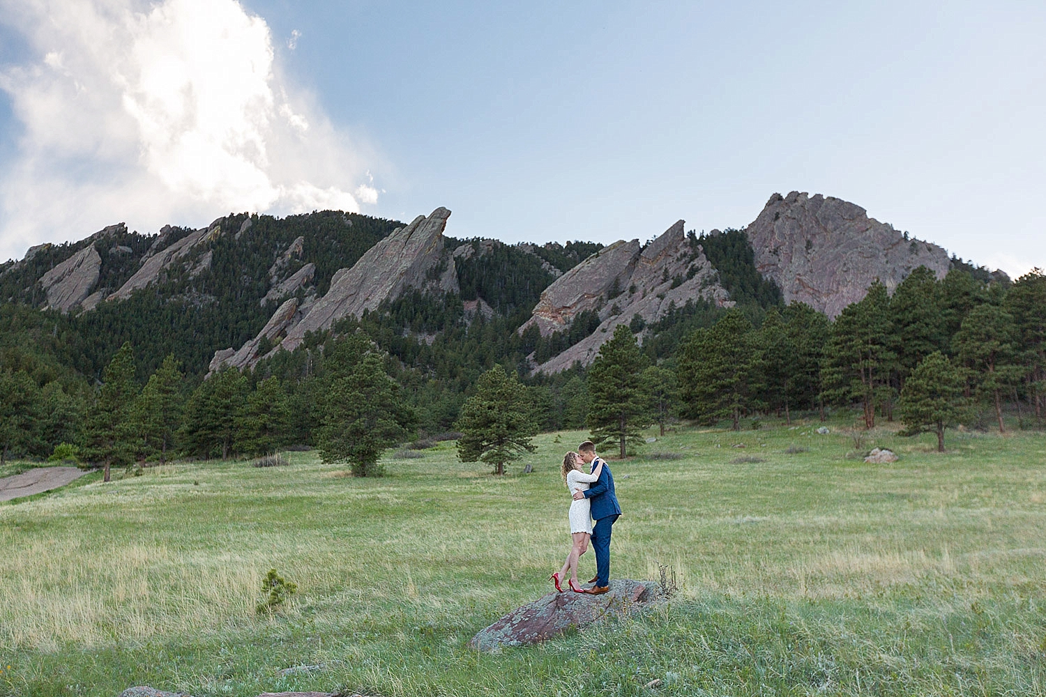 Intimate Boulder Colorado Wedding