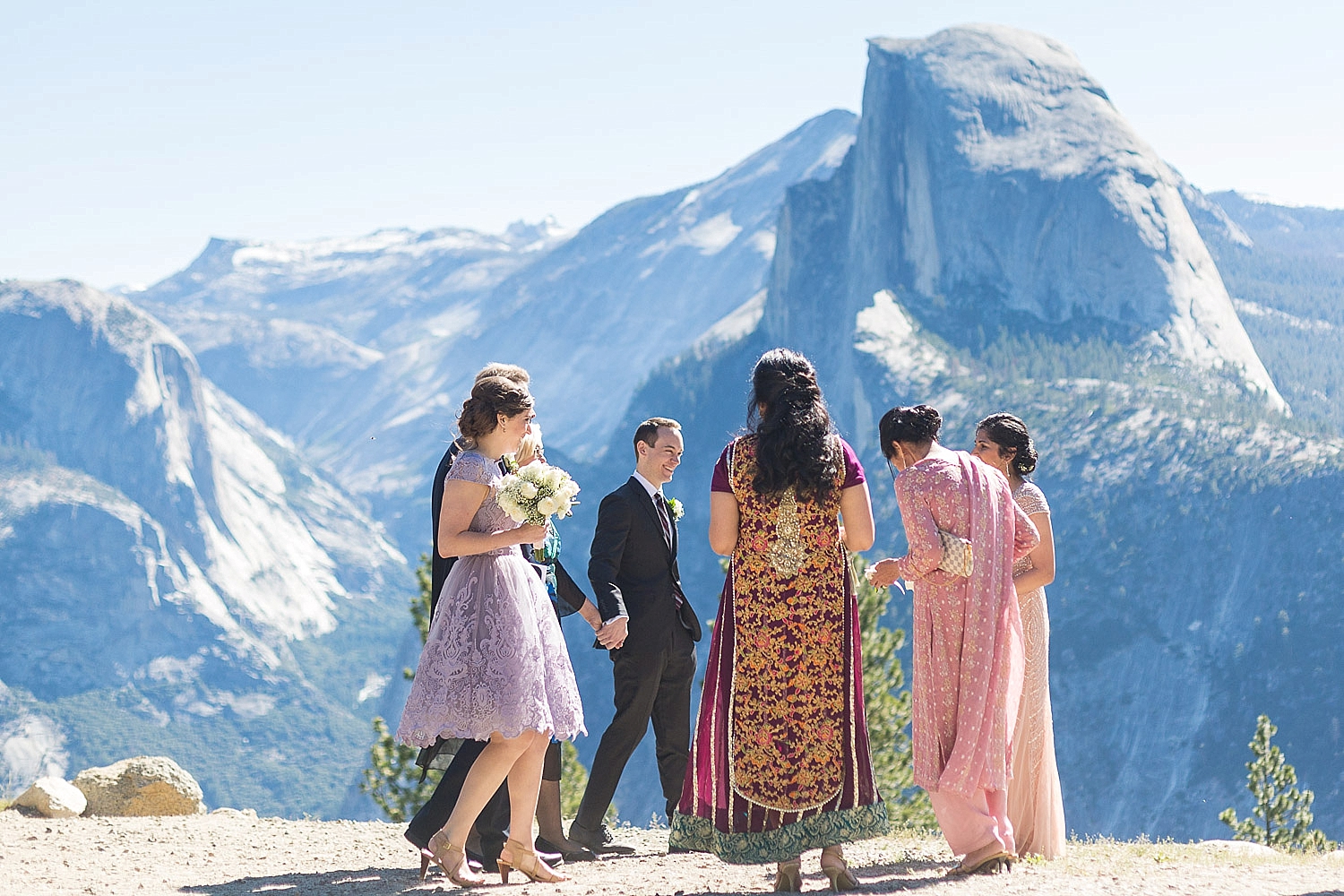 Glacier Point Yosemite Wedding Photographer