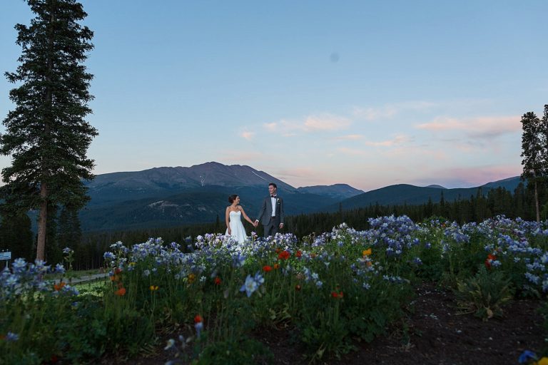 Summer Ten Mile Station Breckenridge Colorado Wedding | Liz and Jimmy