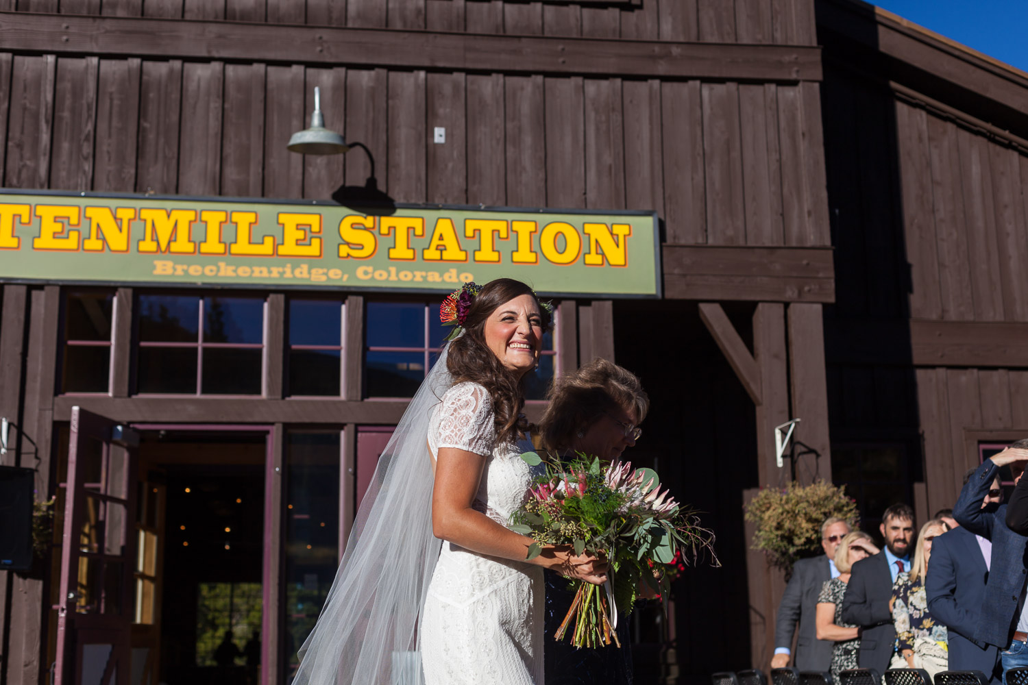 Breckenridge Ten Mile Station Wedding Ceremony