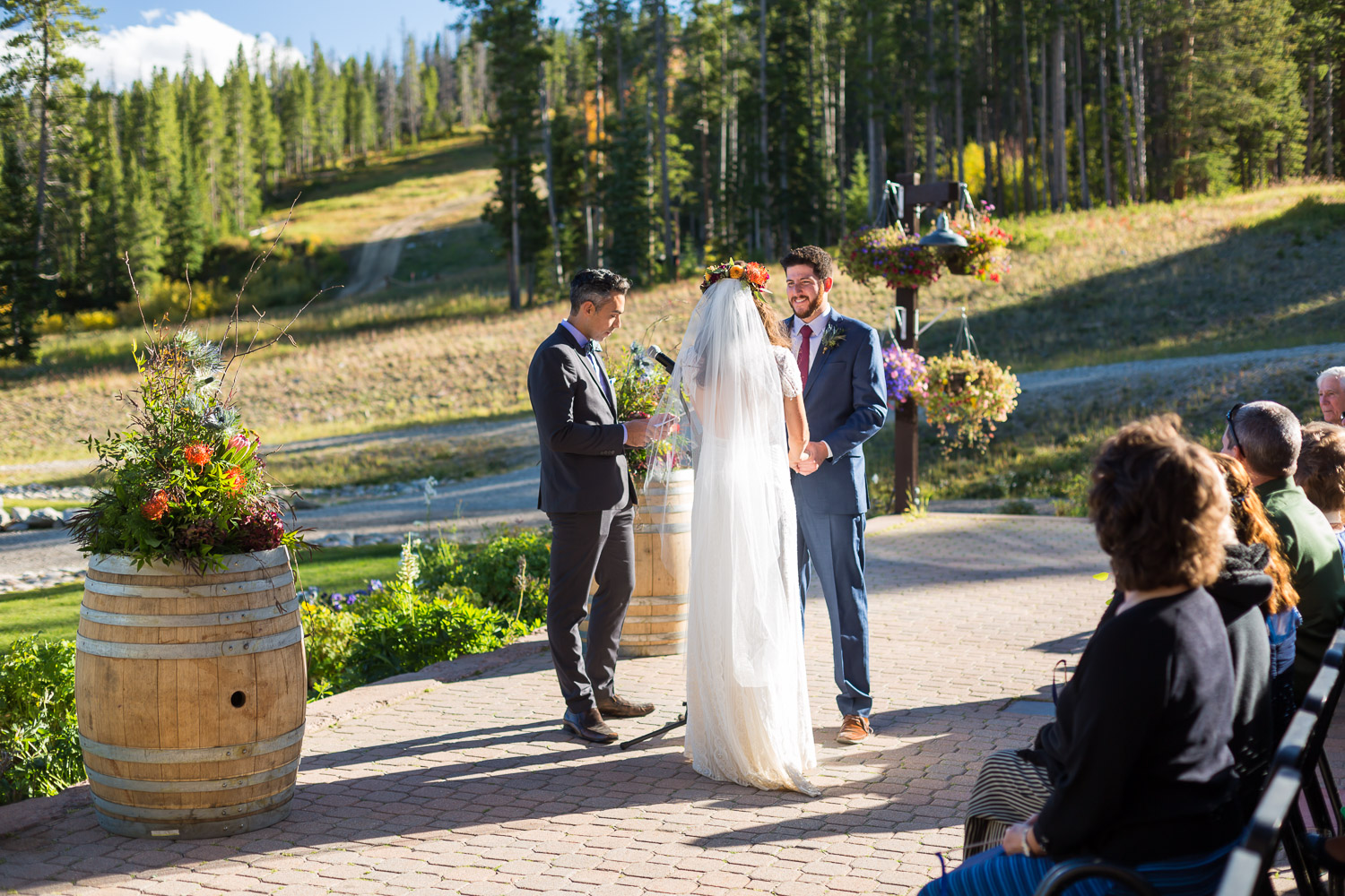 Breckenridge Ten Mile Station Wedding Ceremony