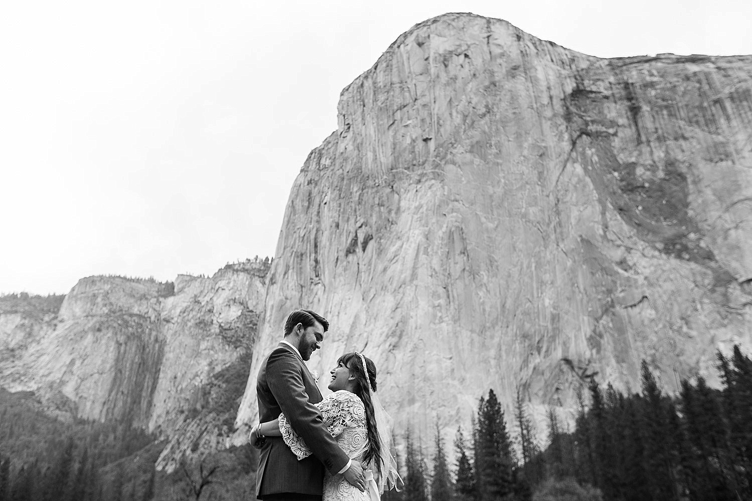 Yosemite Valley wedding el capitan
