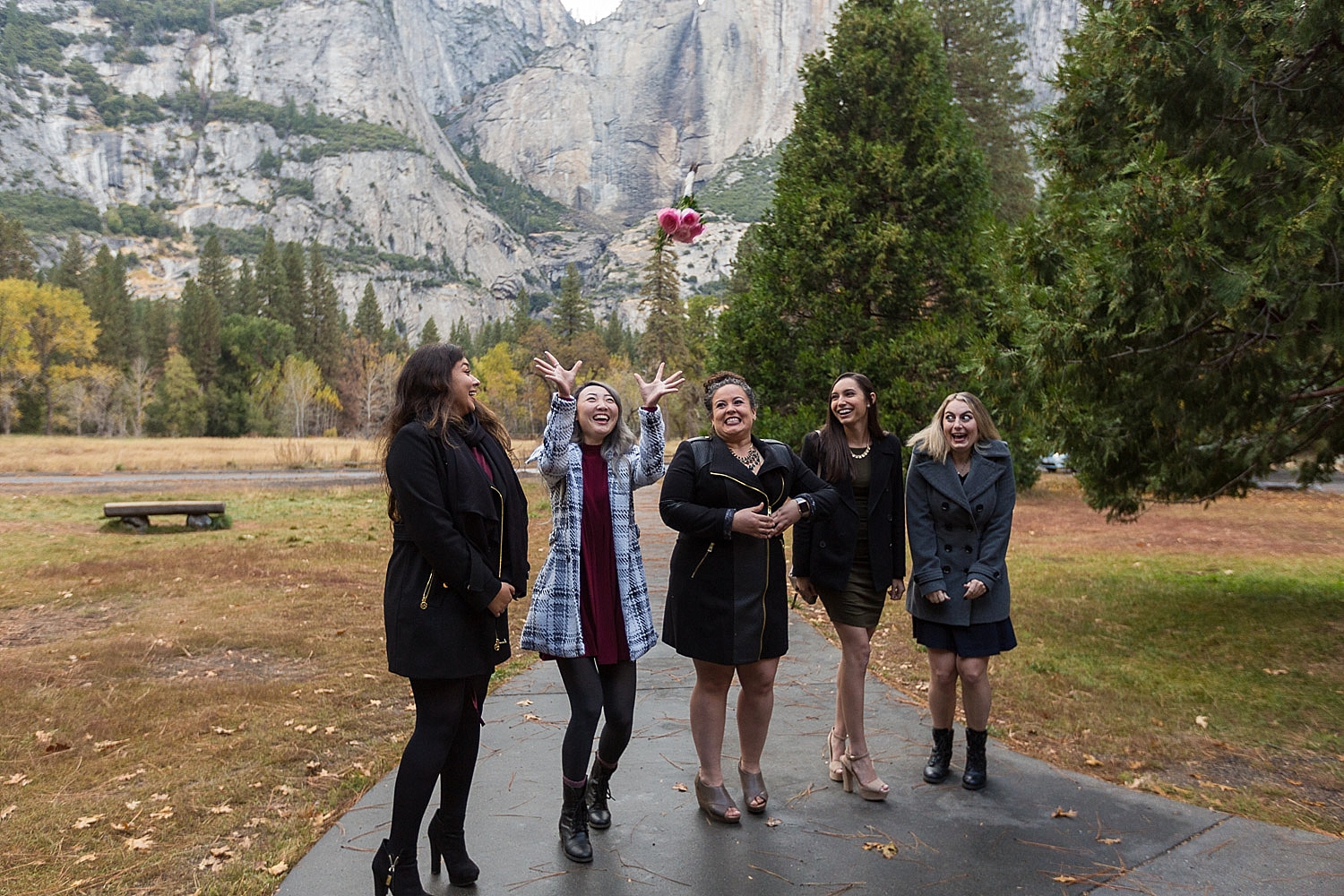 Yosemite Valley Chapel wedding