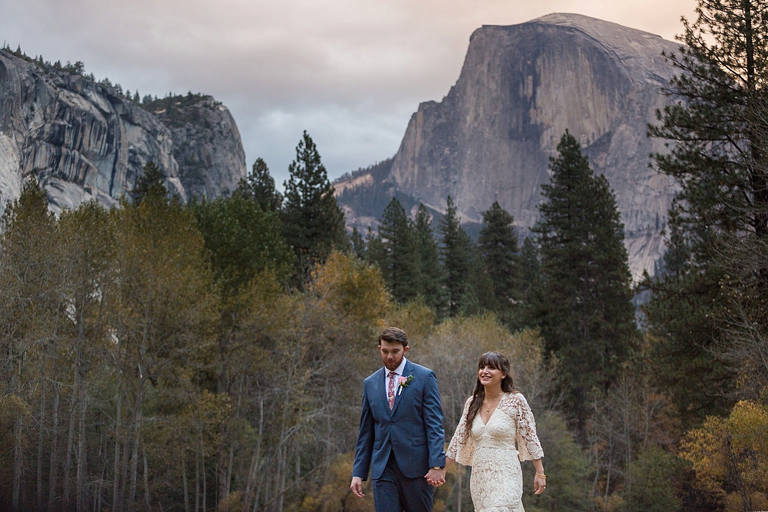 Half Dome Wedding Yosemite