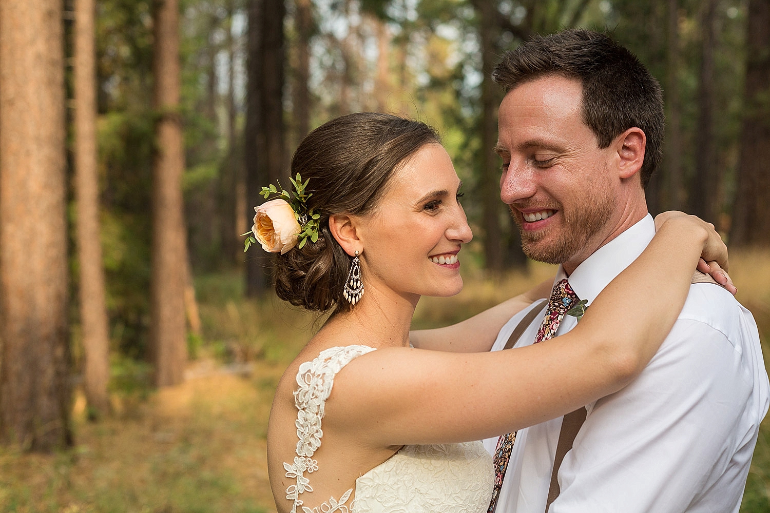 Yosemite Wedding at Evergreen Lodge Couple Portraits