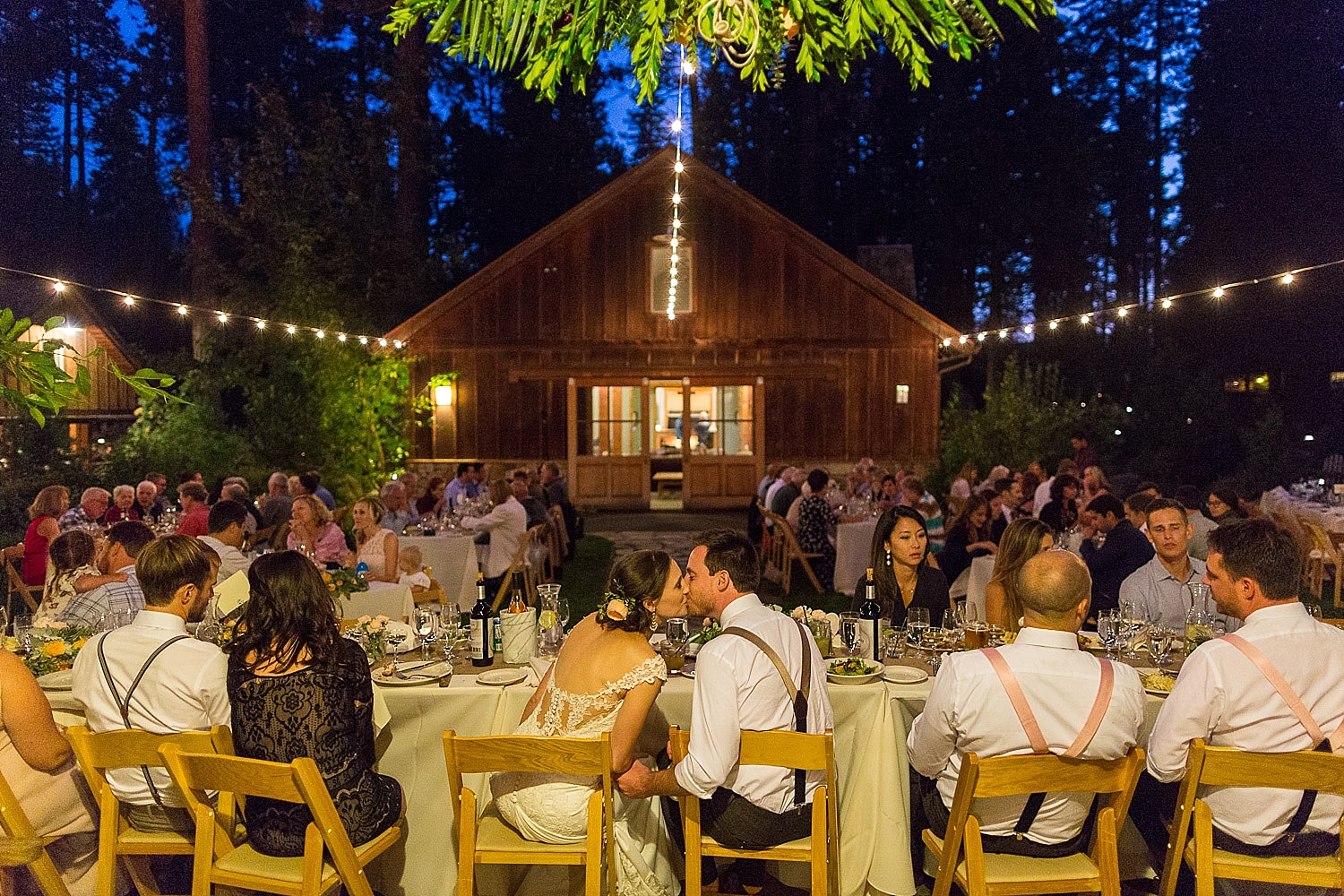 Yosemite Wedding at Evergreen Lodge Reception