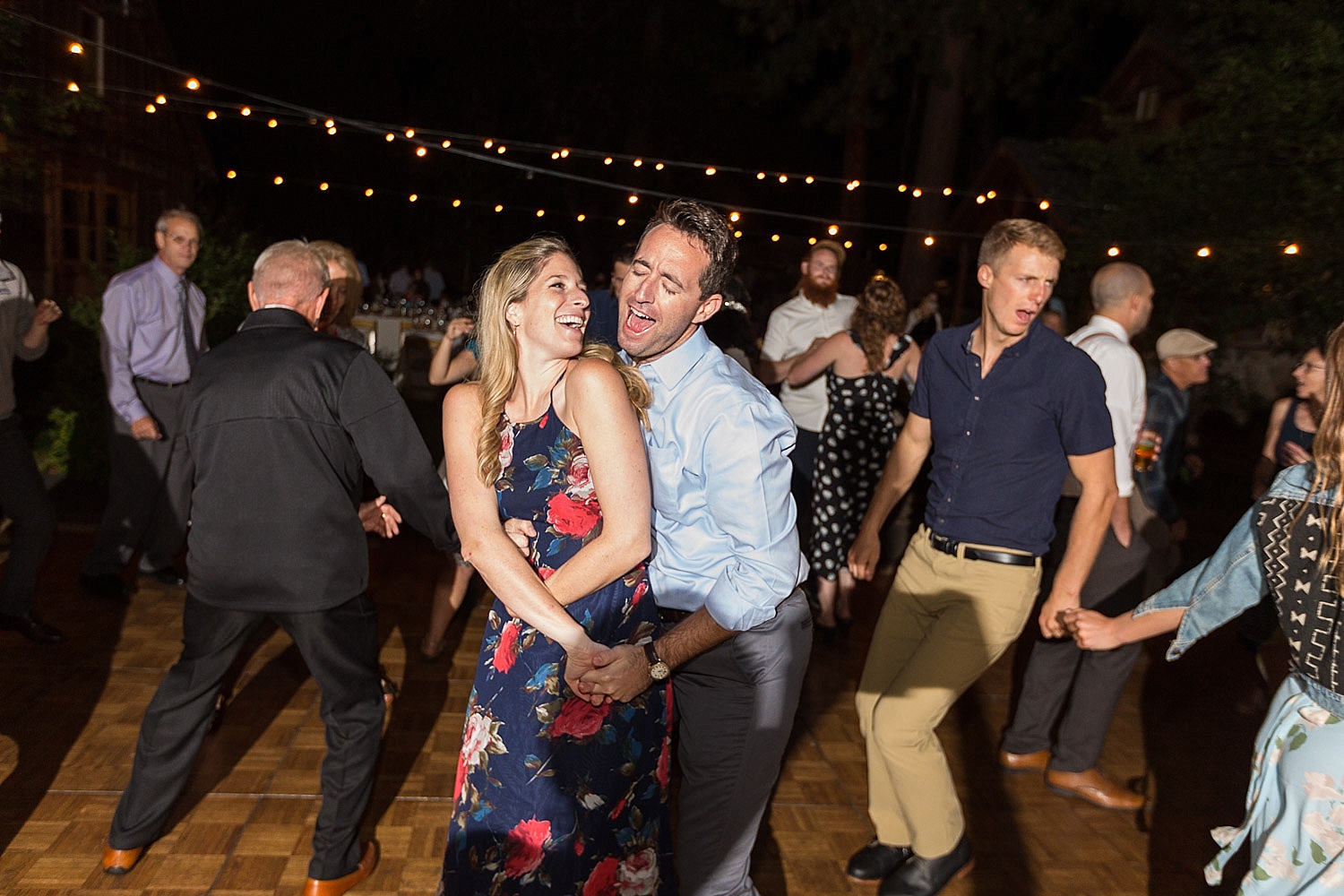 Yosemite Wedding at Evergreen Lodge Dance Party