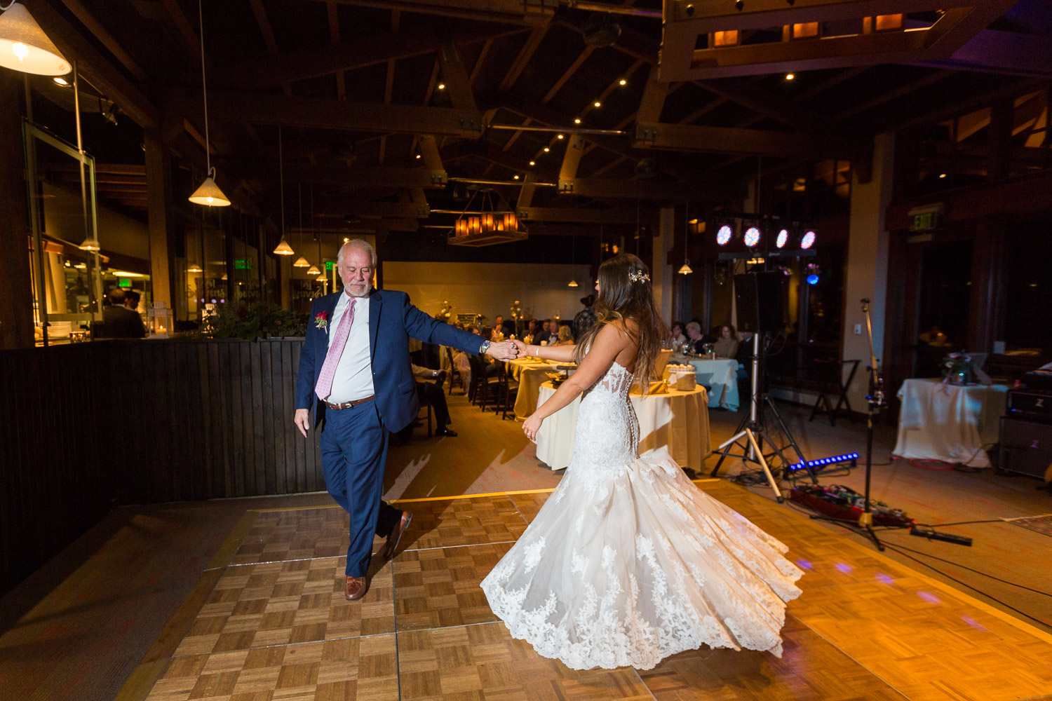 Sevens Breckenridge Wedding Reception Father Daughter Dance