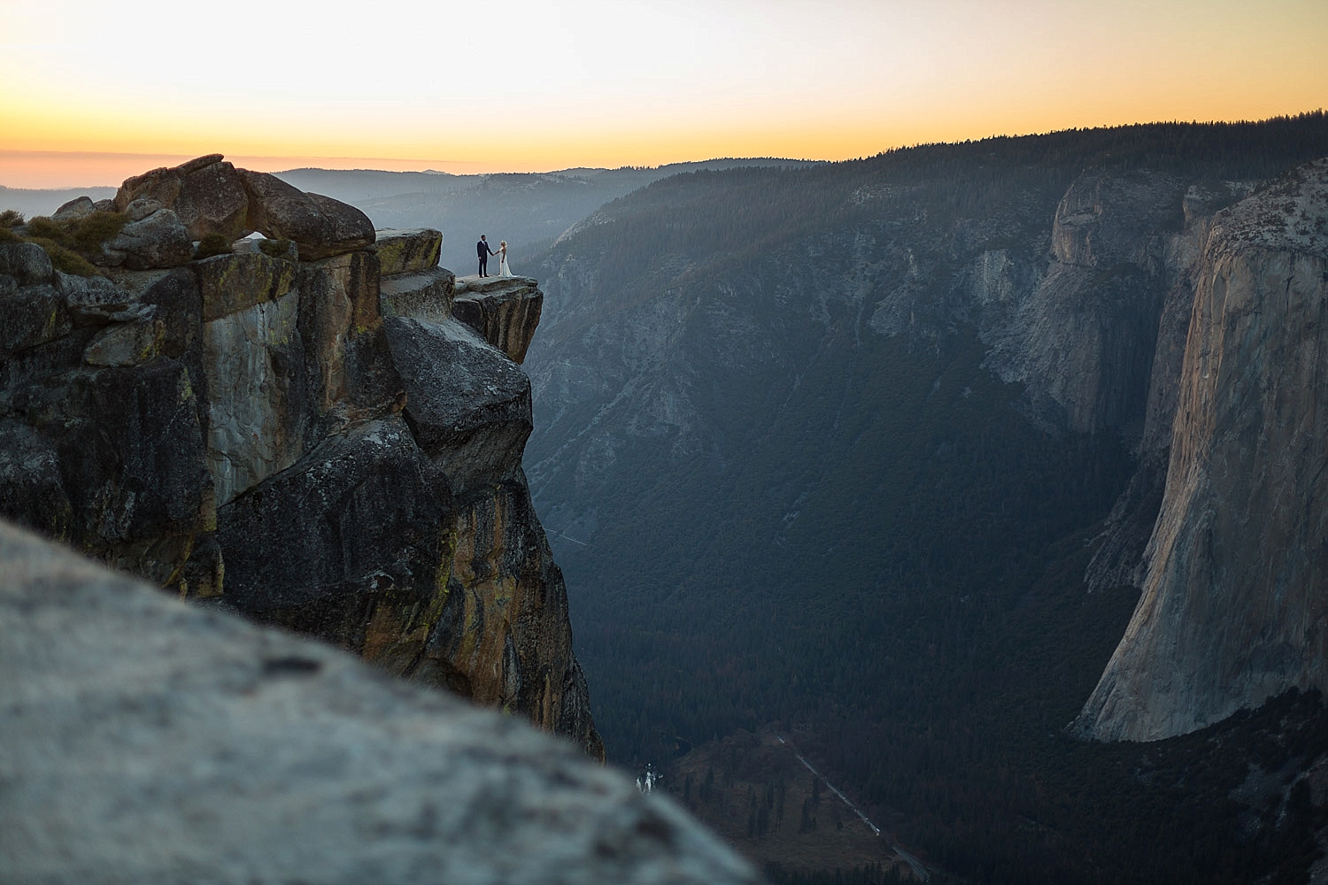 yosemite taft point elopement photography adventure wedding readings and quotes