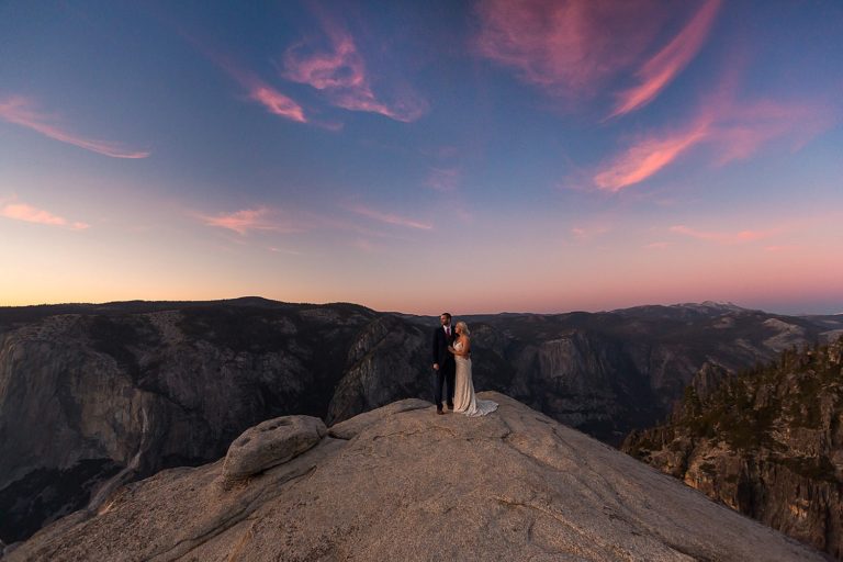 Yosemite Taft Point Elopement Photography | Kristina and Nicholas