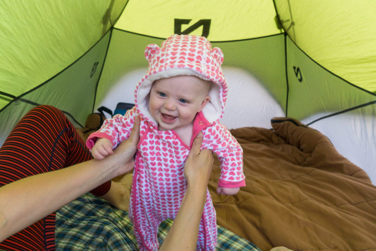 Lessons Learned Camping with a Baby