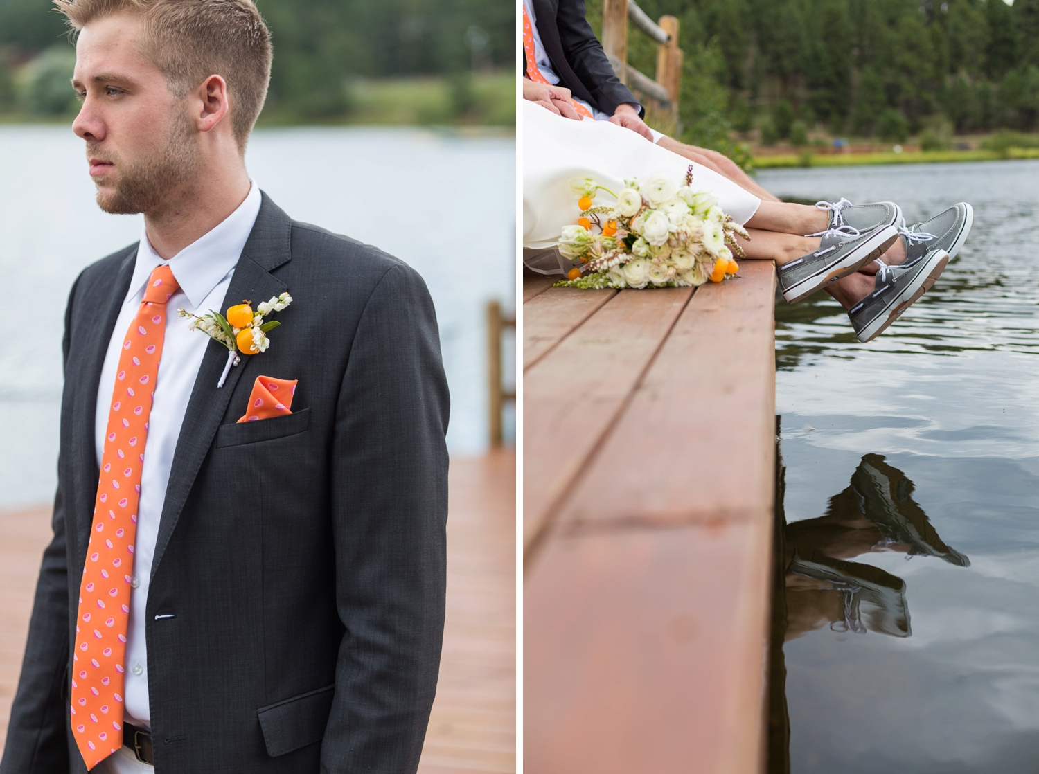 evergreen lake house wedding details