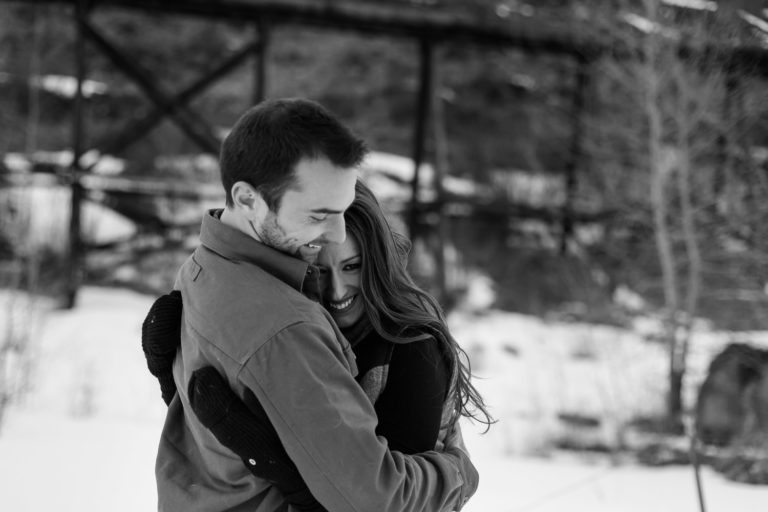 Winter Vail Engagement Shoot | Adam and Heather’s PhotoDate