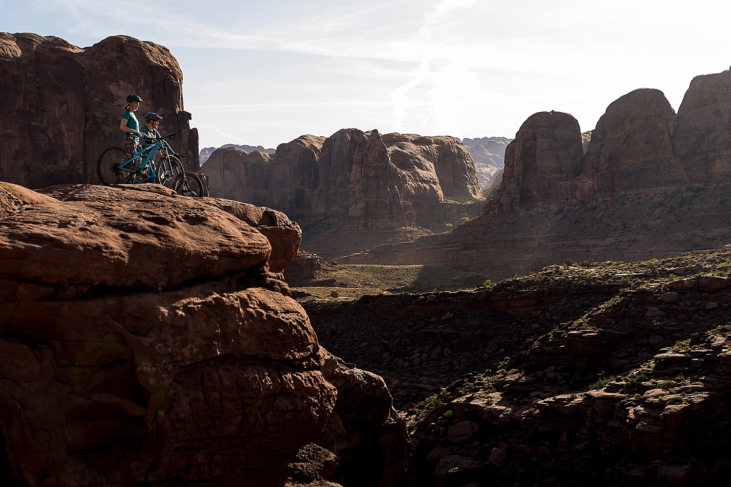 moab mountain biking engagement