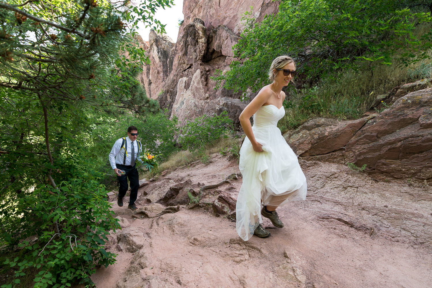 Settlers Park Boulder Intimate Wedding Photography Pre-Ceremony