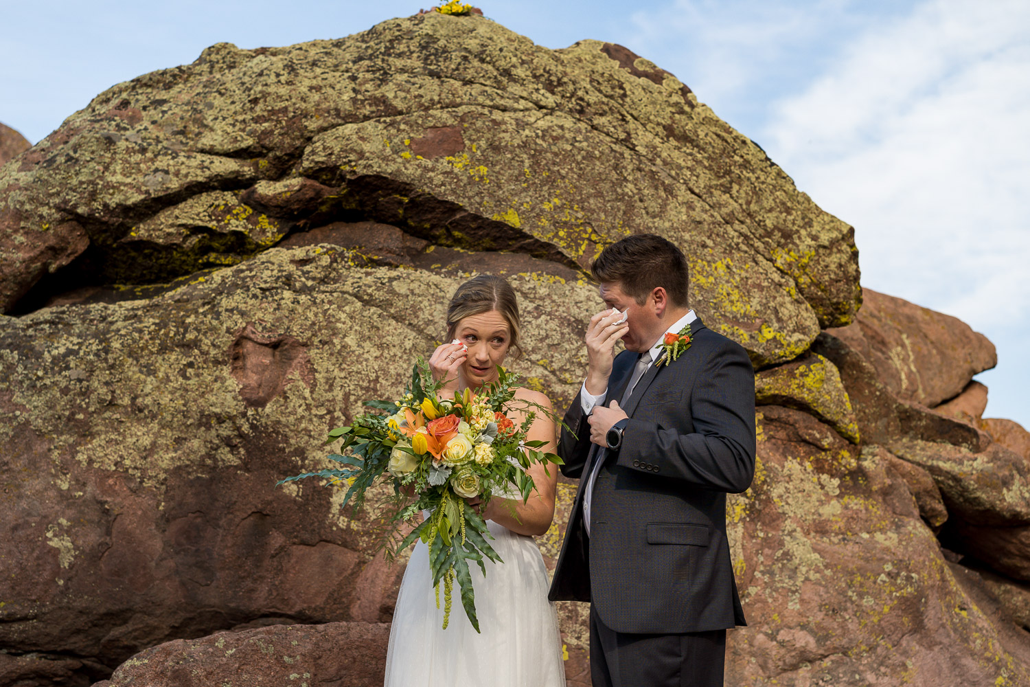 Settlers Park Boulder Intimate Wedding Photography Ceremony