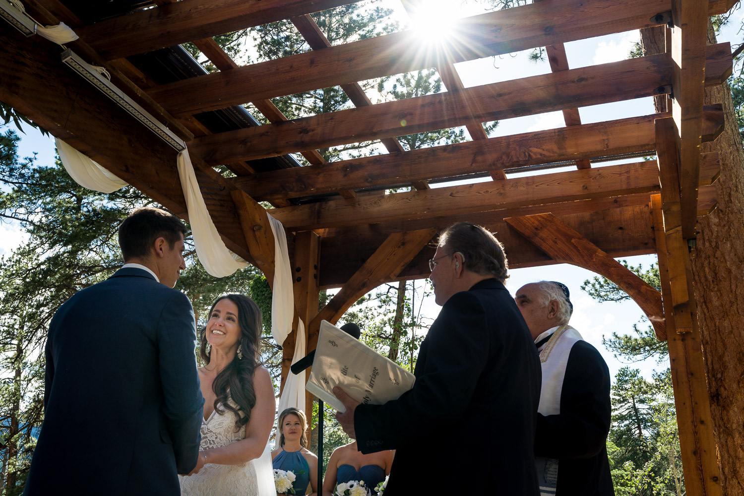 Della Terra Estes Park Wedding Ceremony