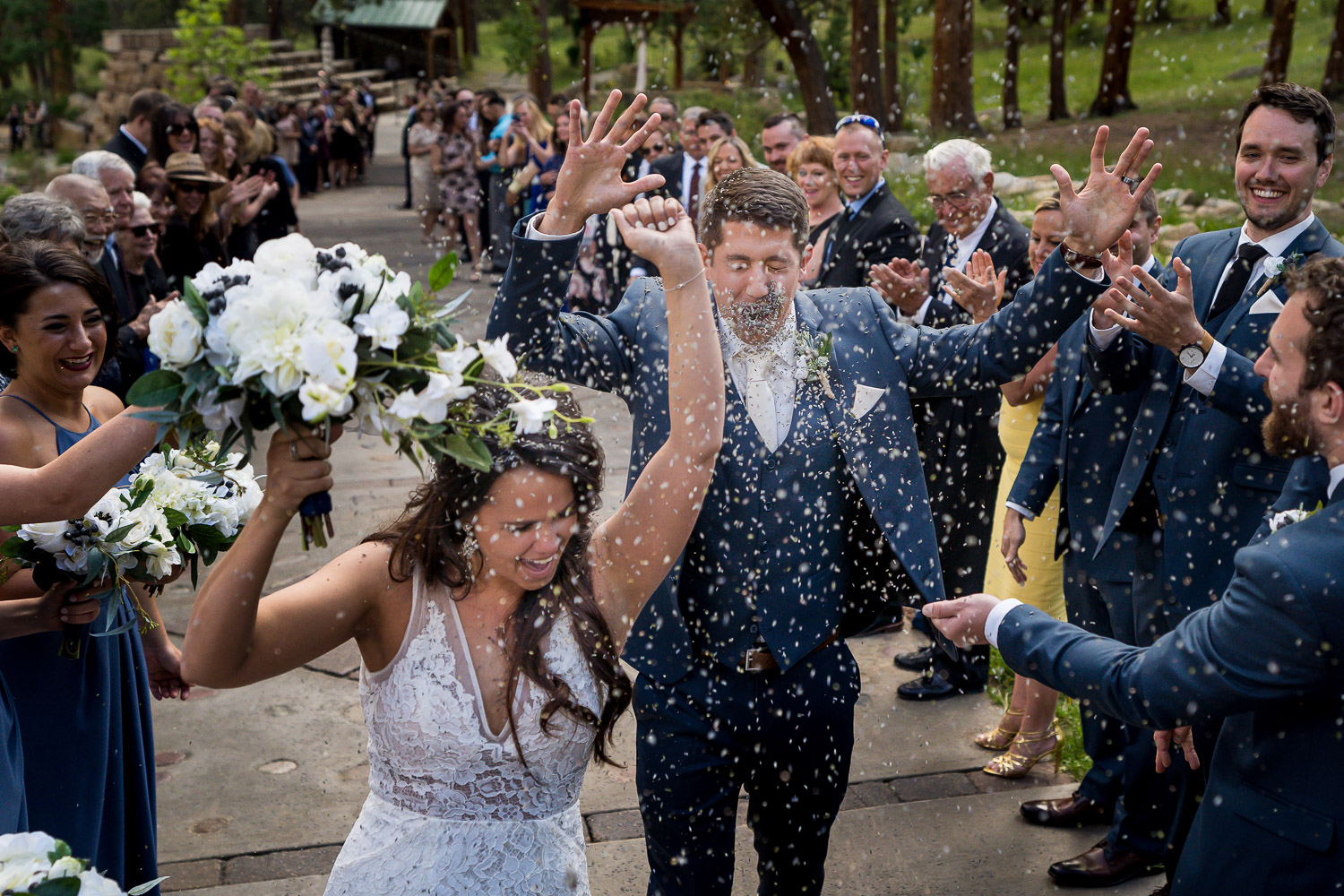 Della Terra Estes Park Wedding Ceremony