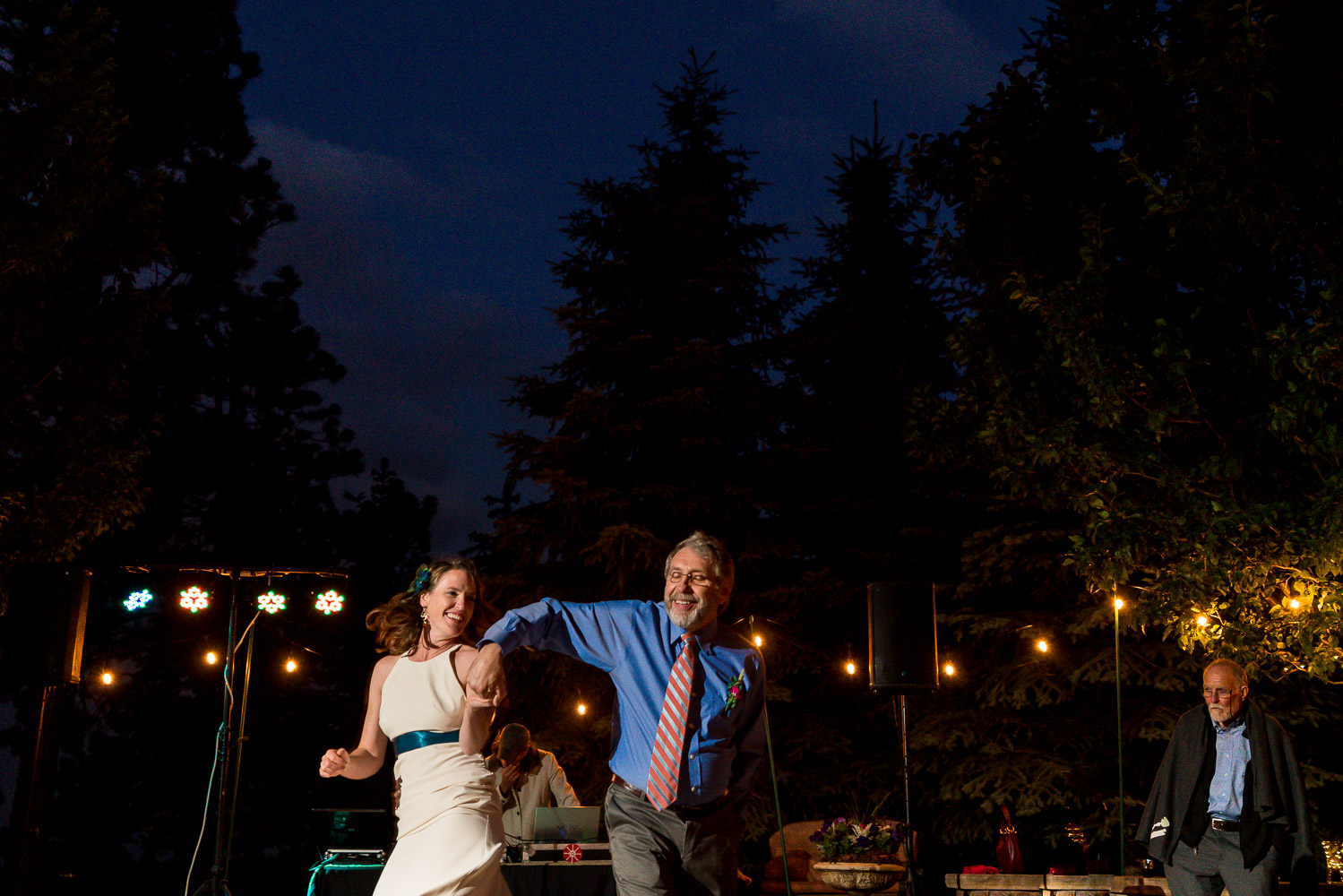 Colorado Springs Estate Wedding Photography Reception First Dance