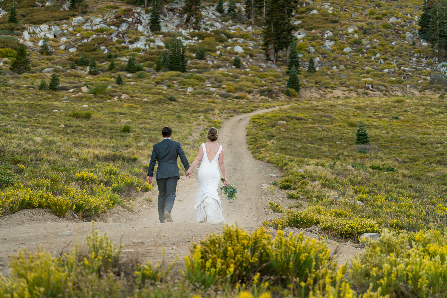ski resort mountain wedding photography