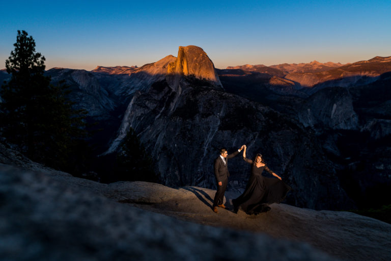 Yosemite Engagement Photography | Anup and Tiffany