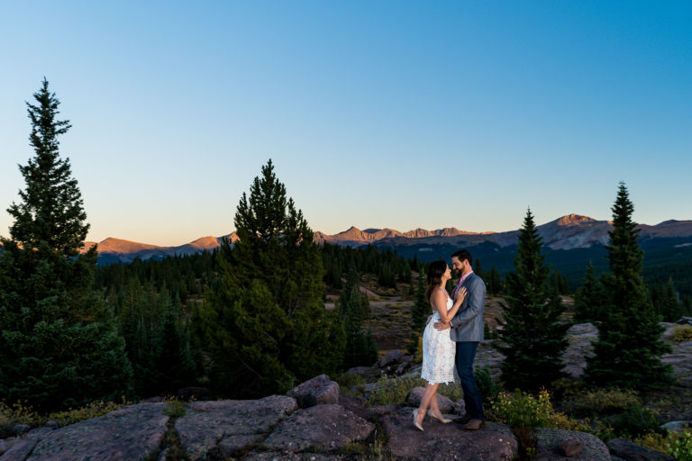 Fall Vail Engagement Photography | Kim and Kev
