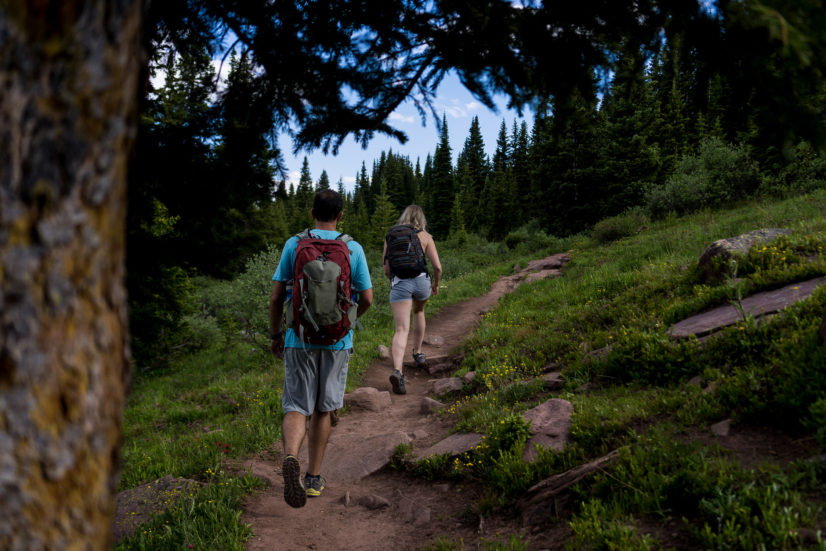 Summer Colorado Mountain Engagement | Bergreen Photography