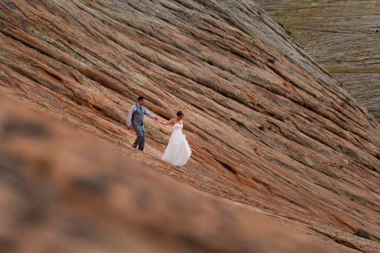 Wedding at Zion National Park | Tim and Amy