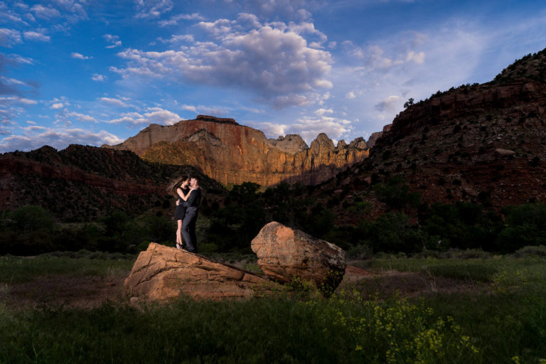 Zion National Park Engagement Photos | Darcy and Kirk