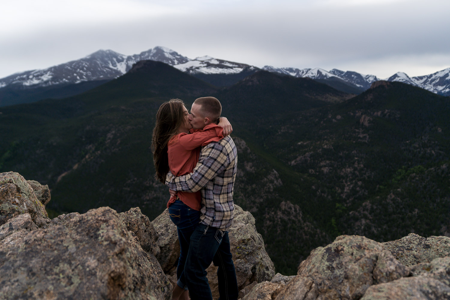 Colorado Mountain Engagement Photographer