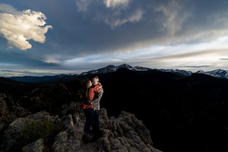 Adventurous Colorado Engagement Photos | Abby and Austyn
