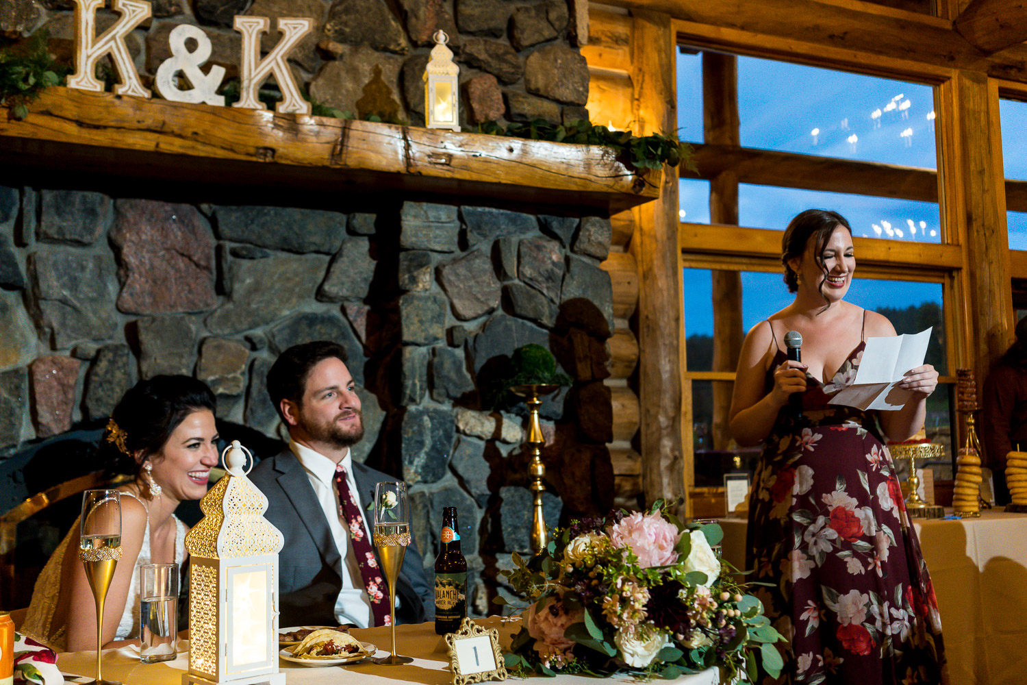 Evergreen Lake House Colorado Wedding Photos Speeches