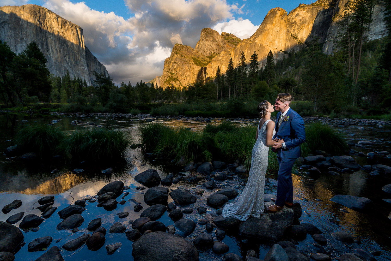 yosemite national park wedding portraits