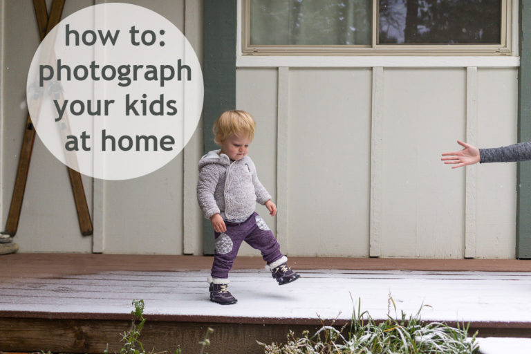 how to photograph your kids