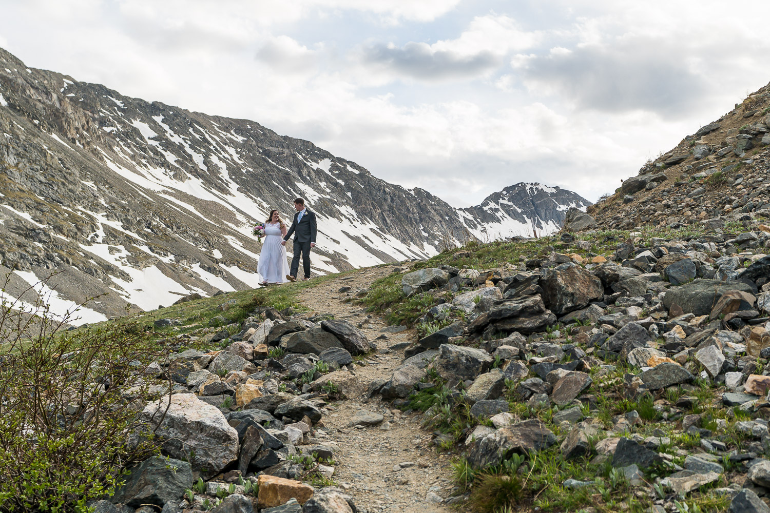Breckenridge elopement in the mountains