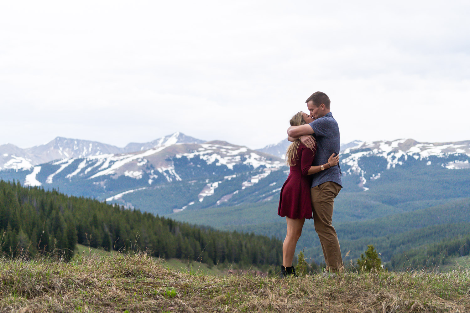 vail engagement photography