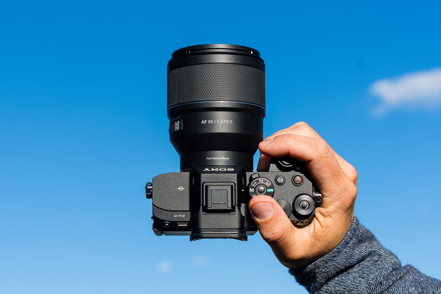 holding an 85mm lense everything you need to know