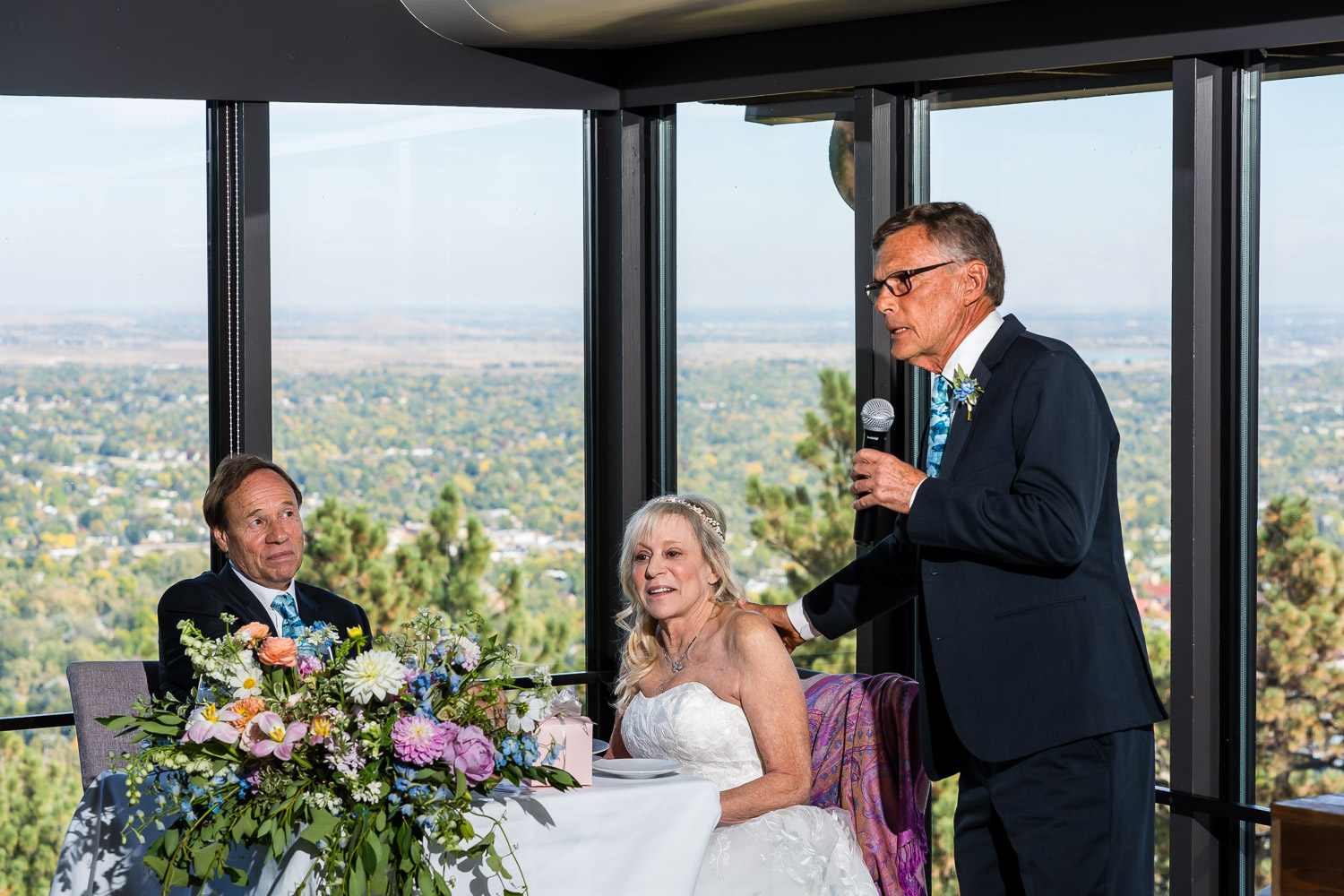 flagstaff restaurant wedding reception toasts